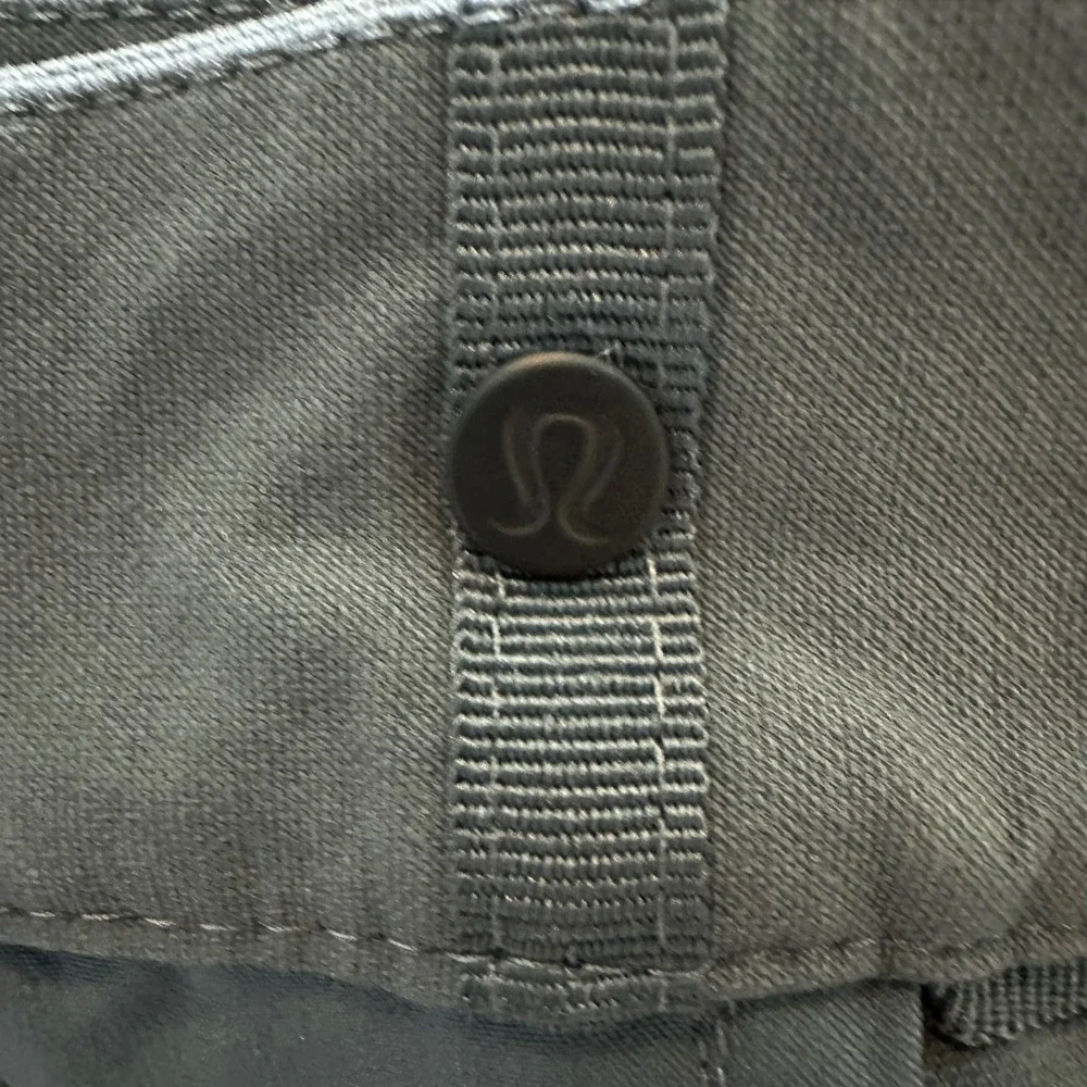 Lululemon Mens Commission Pant Classic Grey Blue Tech Chino LM5AX5S Size 36